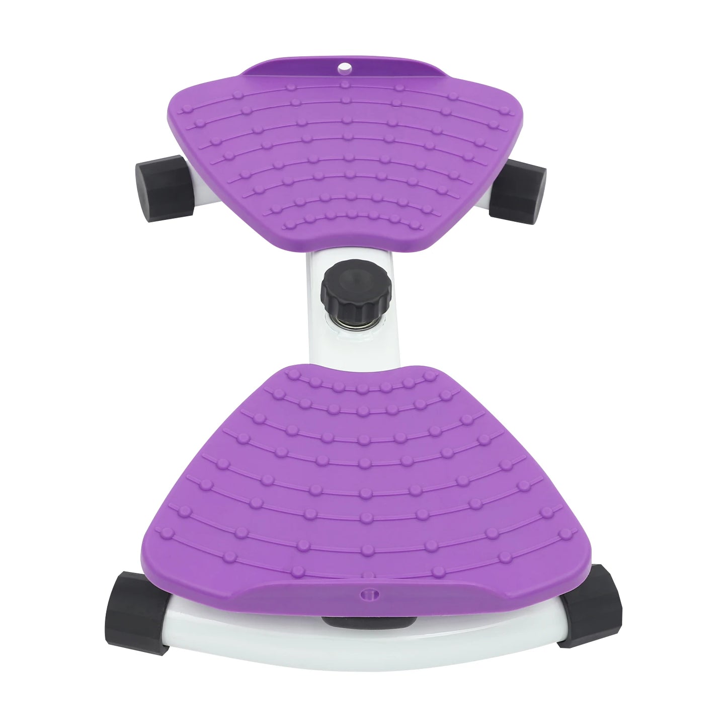 Waist Twister, Purple, Twist Board Fitness Equipment, 265lb Capacity, Double Pedal, Non-Slip, Home Workout Machine