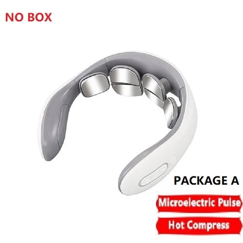 Smart Shoulder & Neck Massage Instrument, Portable Relaxation Vibrator for Daily Use Red Light H88/H66
