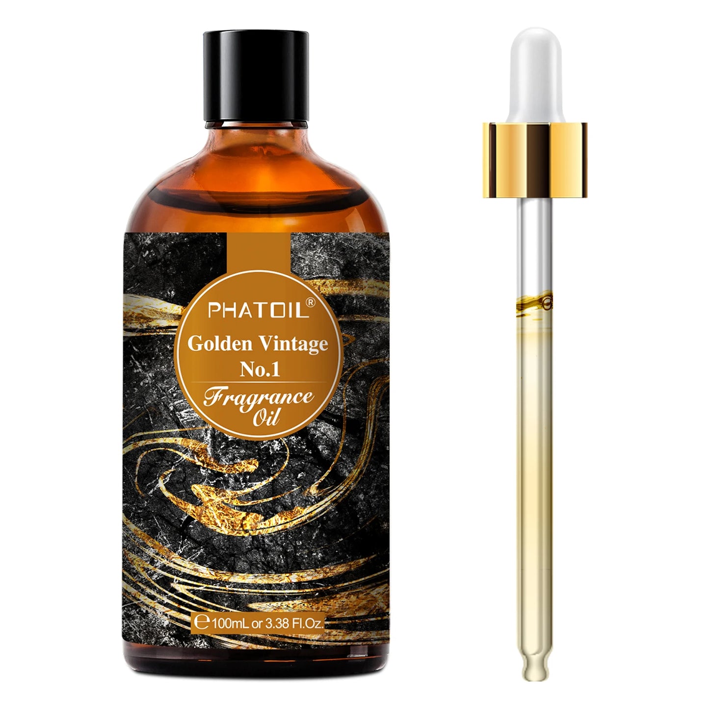 PHATOIL 100ml Fragrance Oil with Dropper White Musk Orange Blossom Bubble Gum Baby Powder Coffee Essential Oil For  Aromatherapy