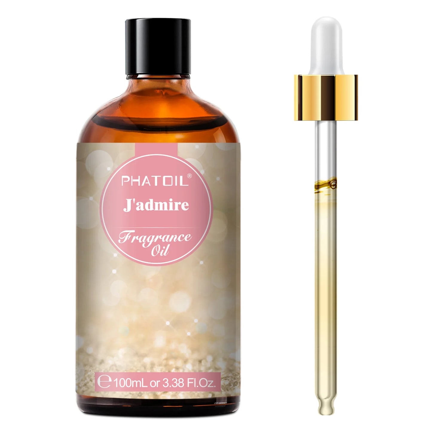 PHATOIL 100ml Fragrance Oil with Dropper White Musk Orange Blossom Bubble Gum Baby Powder Coffee Essential Oil For  Aromatherapy