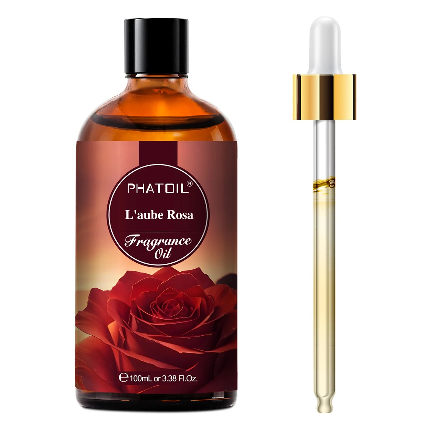 PHATOIL 100ml Fragrance Oil with Dropper White Musk Orange Blossom Bubble Gum Baby Powder Coffee Essential Oil For  Aromatherapy