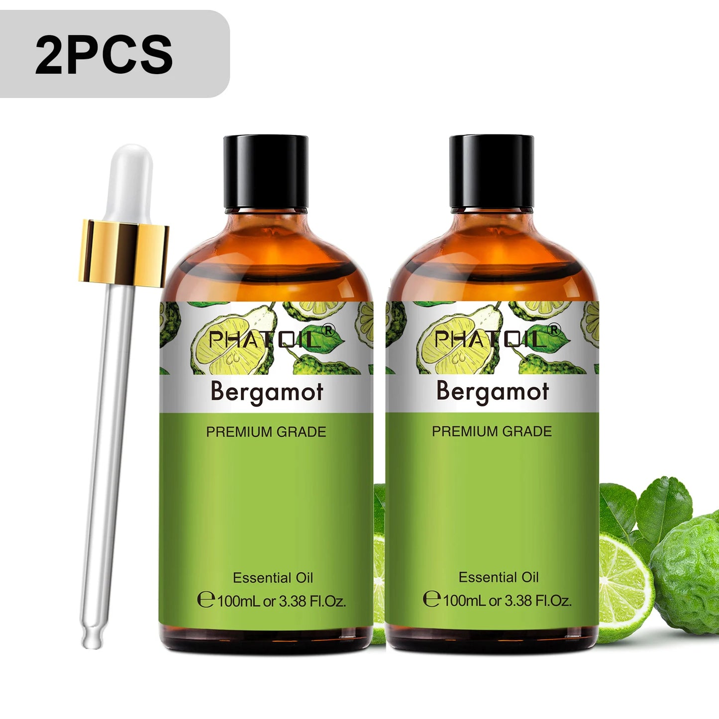 PHATOIL 100ml Premium Essential Oil Sandalwood Lavender Eucalyptus Peppermint Lemongrass Vanilla Aromatherapy Essential Oils