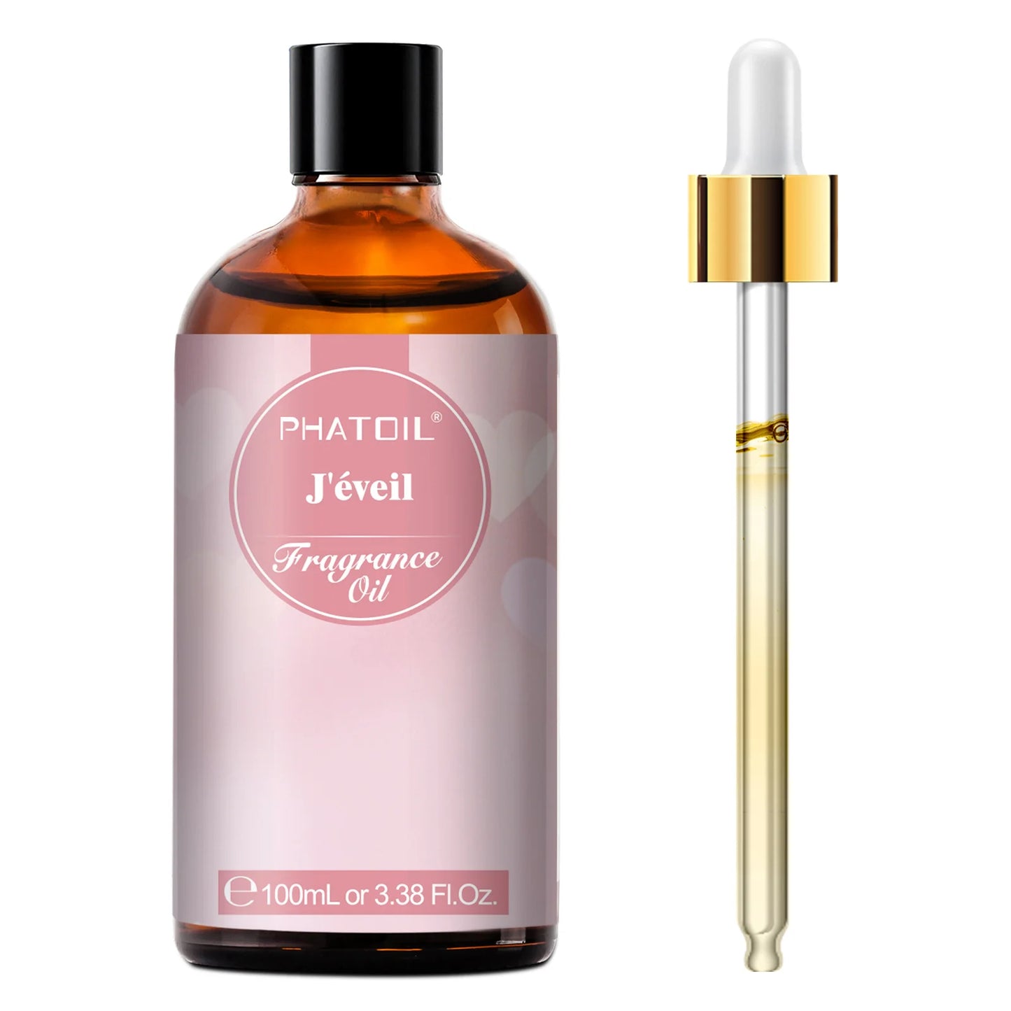 PHATOIL 100ml Fragrance Oil with Dropper White Musk Orange Blossom Bubble Gum Baby Powder Coffee Essential Oil For  Aromatherapy