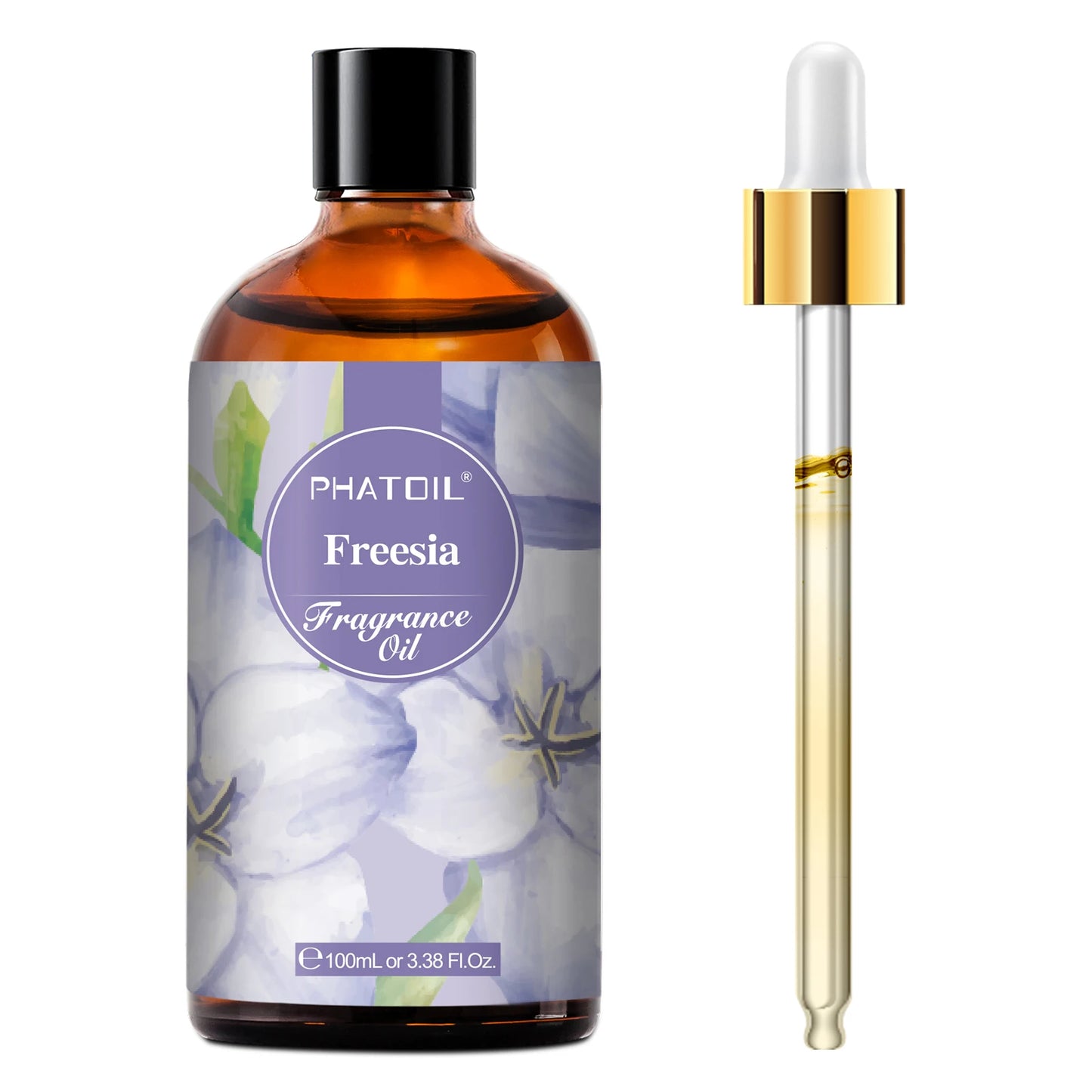 PHATOIL 100ml Fragrance Oil with Dropper White Musk Orange Blossom Bubble Gum Baby Powder Coffee Essential Oil For  Aromatherapy