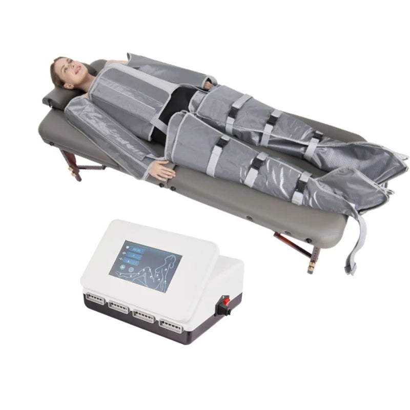 3 in 1 Lymphatic Dranaige Massager EMS Air Pressotherapy Body Slimming Suit for Spa Salon Home Use