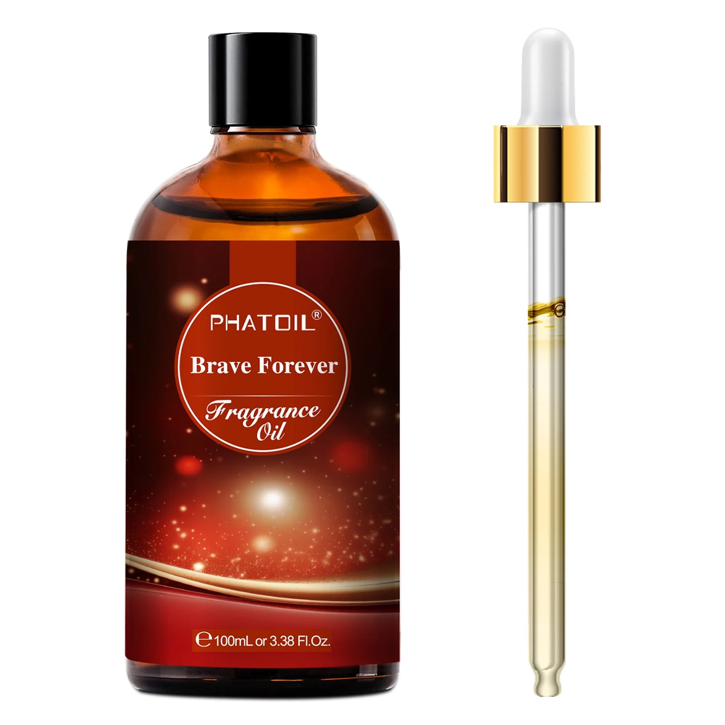 PHATOIL 100ml Fragrance Oil with Dropper White Musk Orange Blossom Bubble Gum Baby Powder Coffee Essential Oil For  Aromatherapy