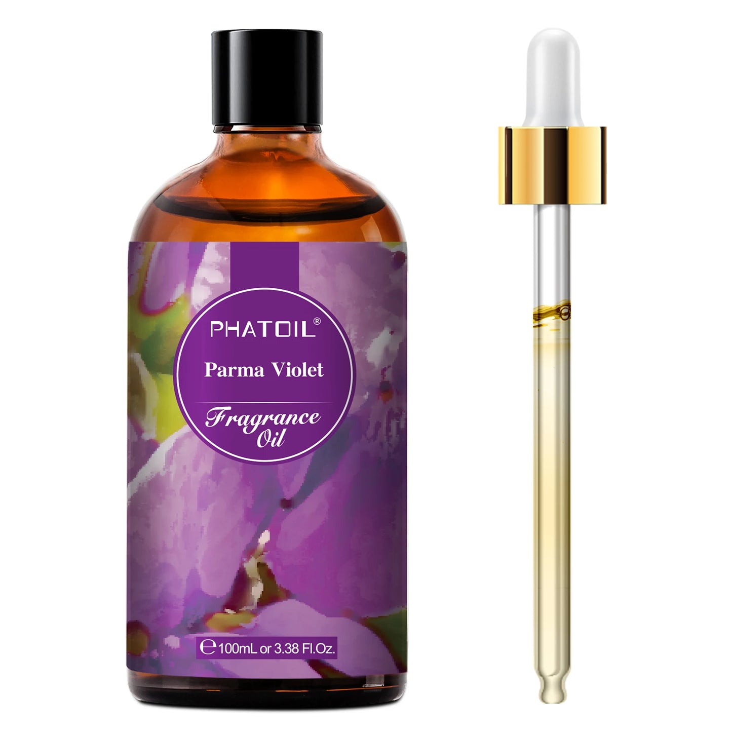 PHATOIL 100ml Fragrance Oil with Dropper White Musk Orange Blossom Bubble Gum Baby Powder Coffee Essential Oil For  Aromatherapy