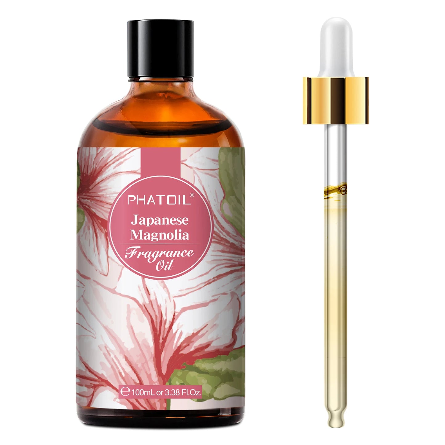 PHATOIL 100ml Fragrance Oil with Dropper White Musk Orange Blossom Bubble Gum Baby Powder Coffee Essential Oil For  Aromatherapy